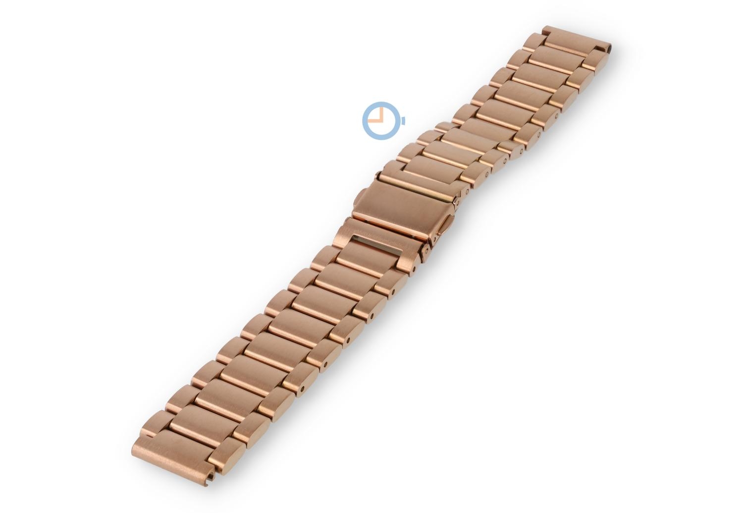 Quick Switch 16mm stalen bandje - Rose Gold