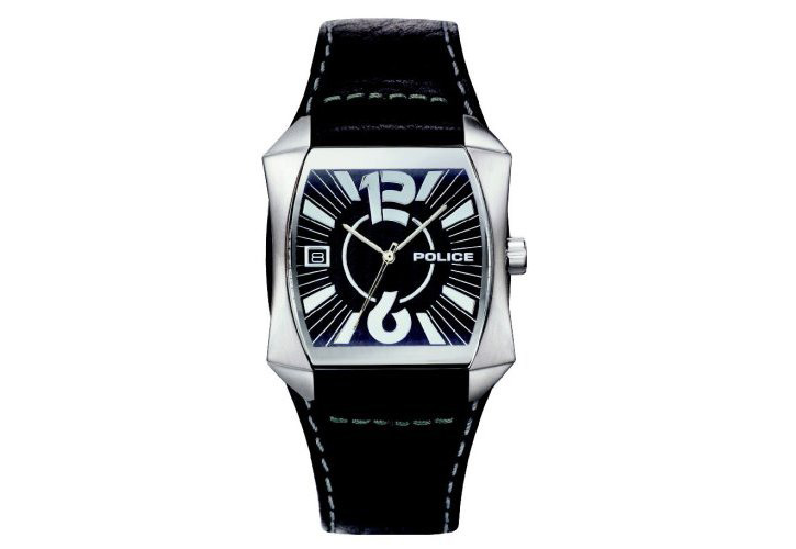 Police horlogeband Soho 10810MS-02 zwart