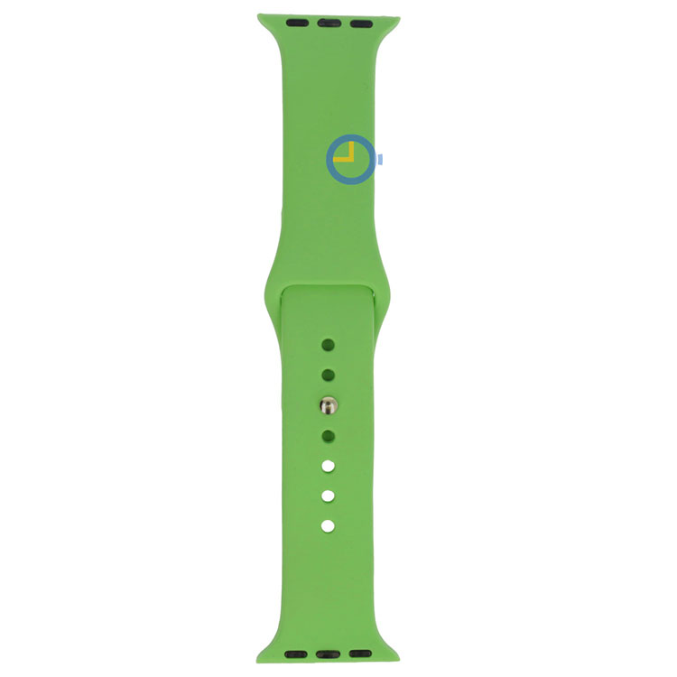 Apple watch bandje siliconen - SGBus Green - 38/40/41/42mm (M/L)
