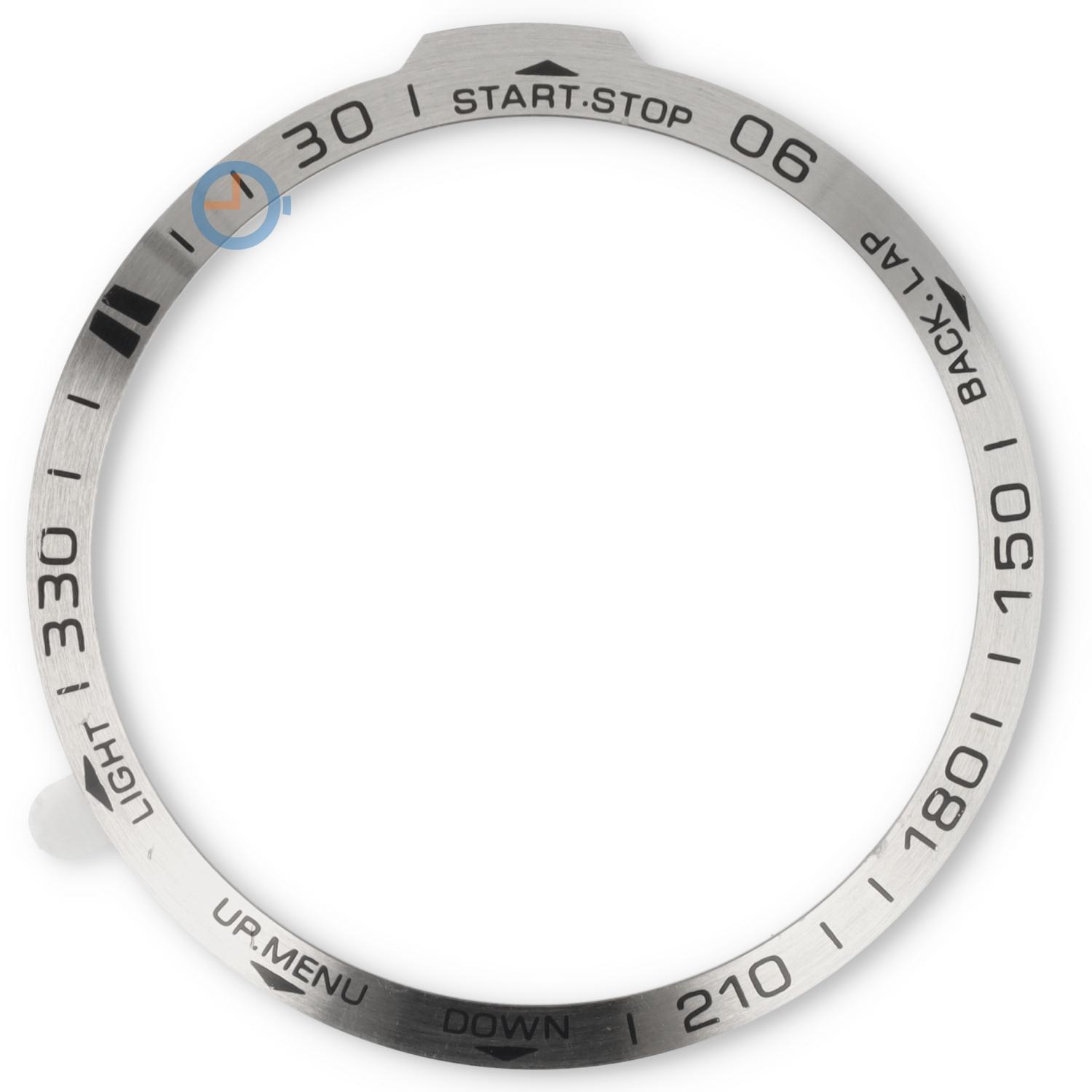 Stalen bezel cover Garmin Fenix 7X - silver