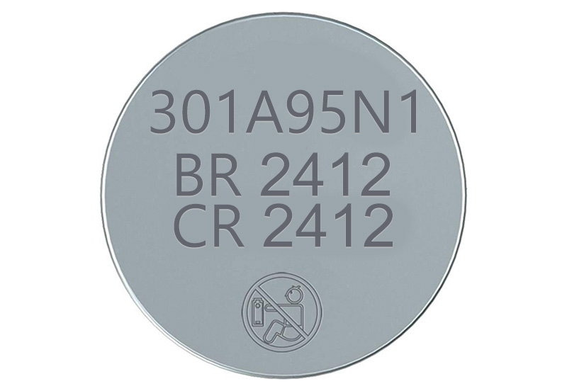 Horloge batterij CR2412