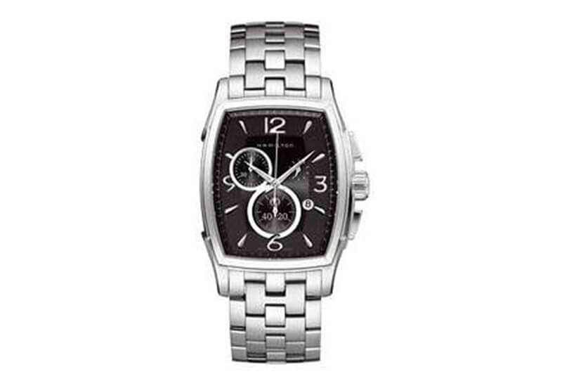Hamilton horlogeband H36412135 - zilver staal