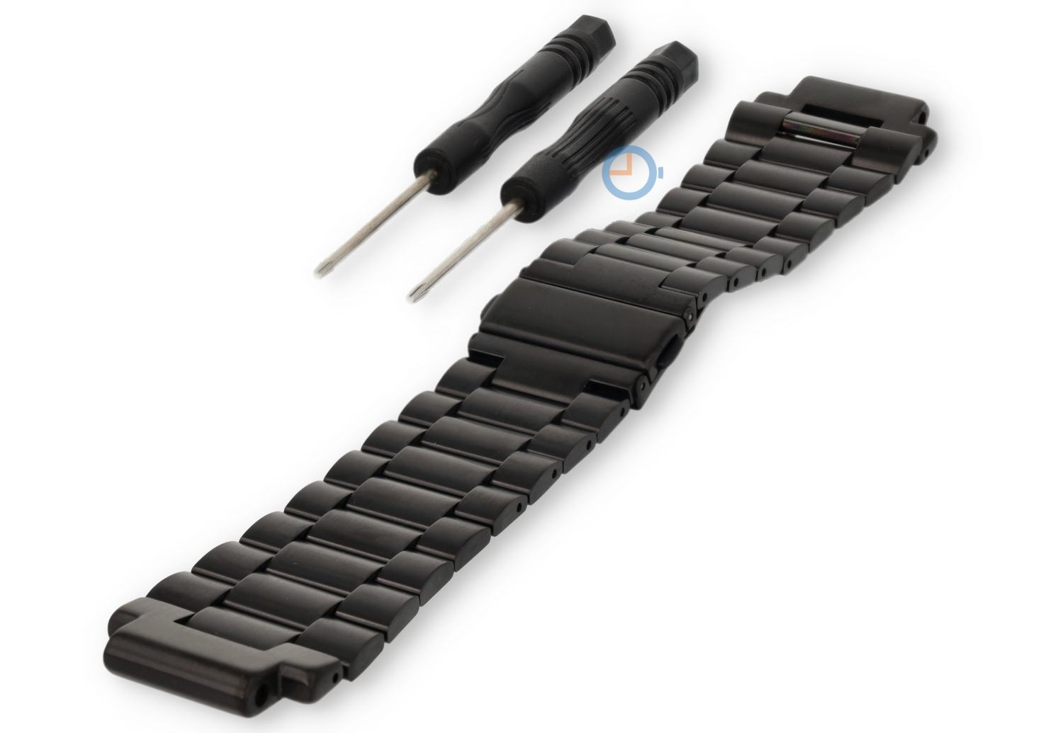 Stalen bandje voor Garmin Forerunner 225 - zwart