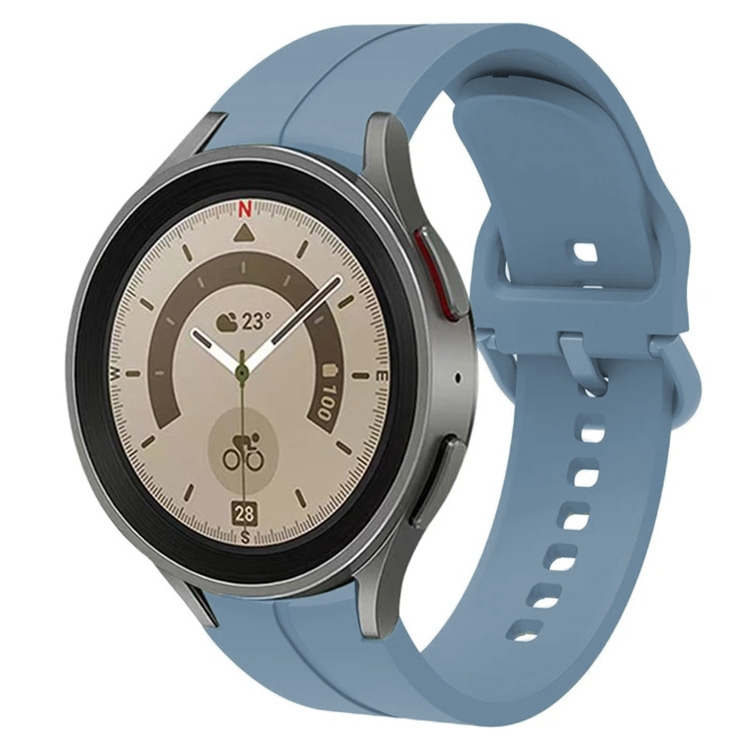 Galaxy Watch6 siliconen bandje - leiblauw