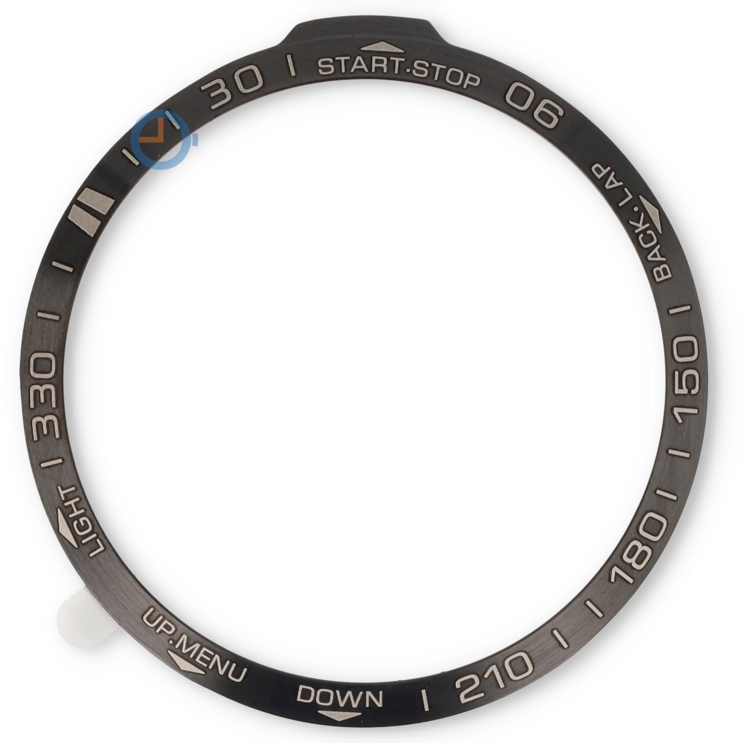 Stalen bezel cover Garmin Fenix 7X - black