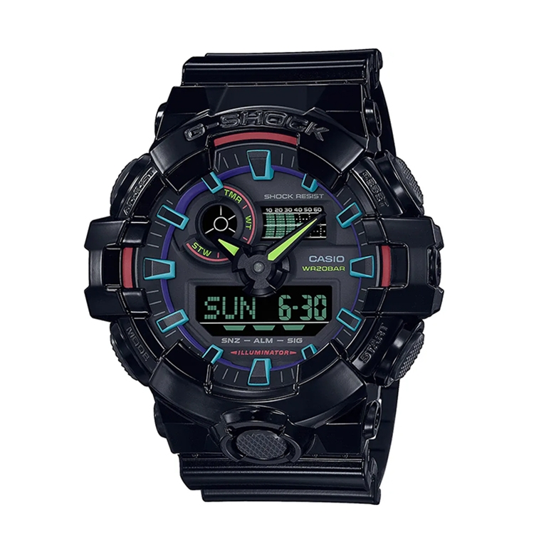 Horlogeband voor G-Shock GA-700RGB-1A