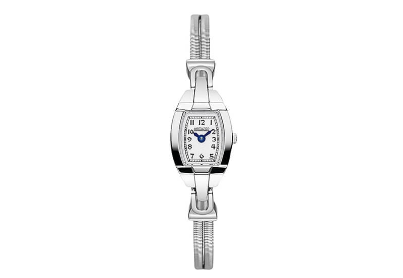Hamilton horlogeband H31111183 - zilver staal