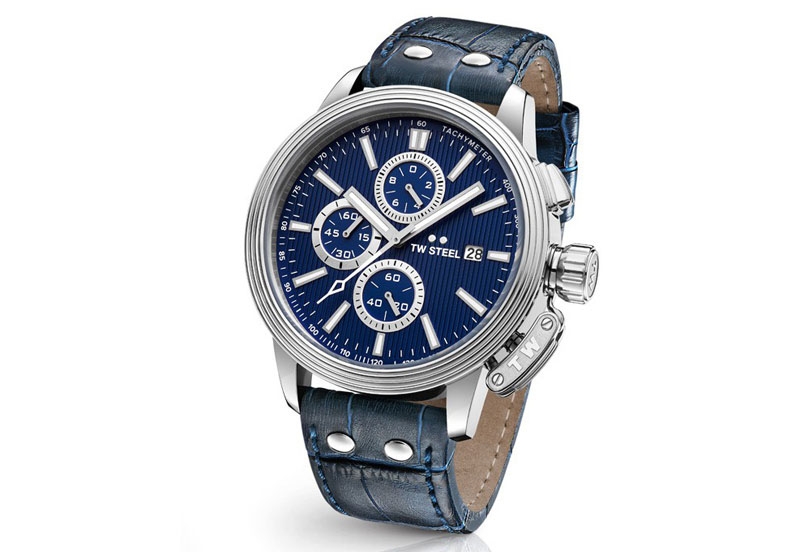 TW Steel CEO Adesso CE7007 horlogeband blauw - 22mm