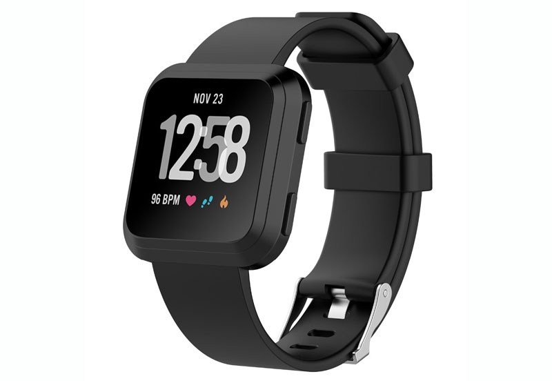 Fitbit Versa horlogeband zwart (L)