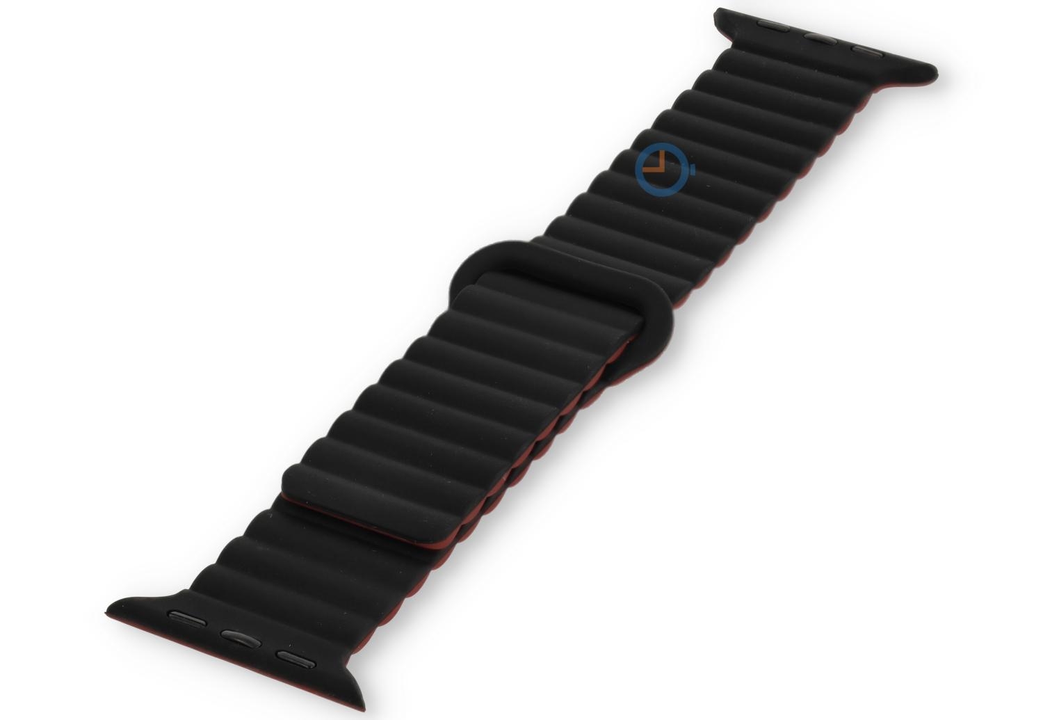 Magnetisch bandje Apple Watch 41mm - zwart rood