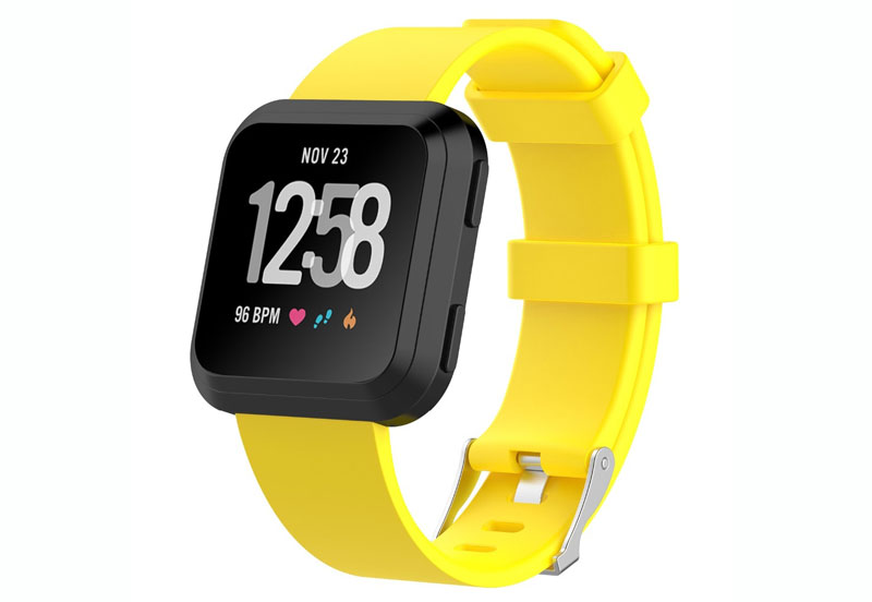Fitbit Versa horlogeband geel (L)