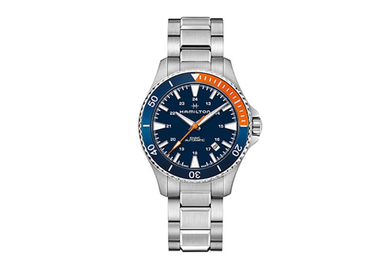 Hamilton horlogeband H82365141 - zilver staal