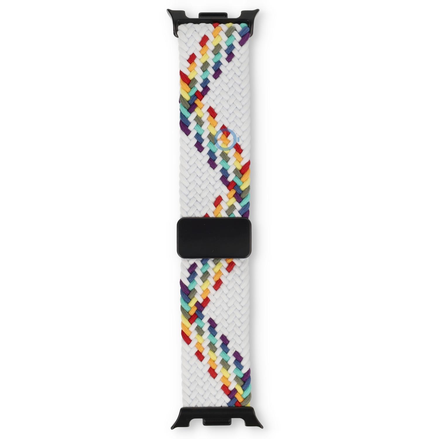 Samsung Galaxy Watch 8 horlogeband - White Rainbow