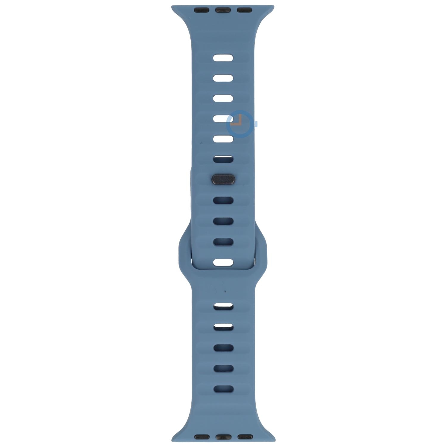 Sport bandje Apple watch 41mm - Blue Grey