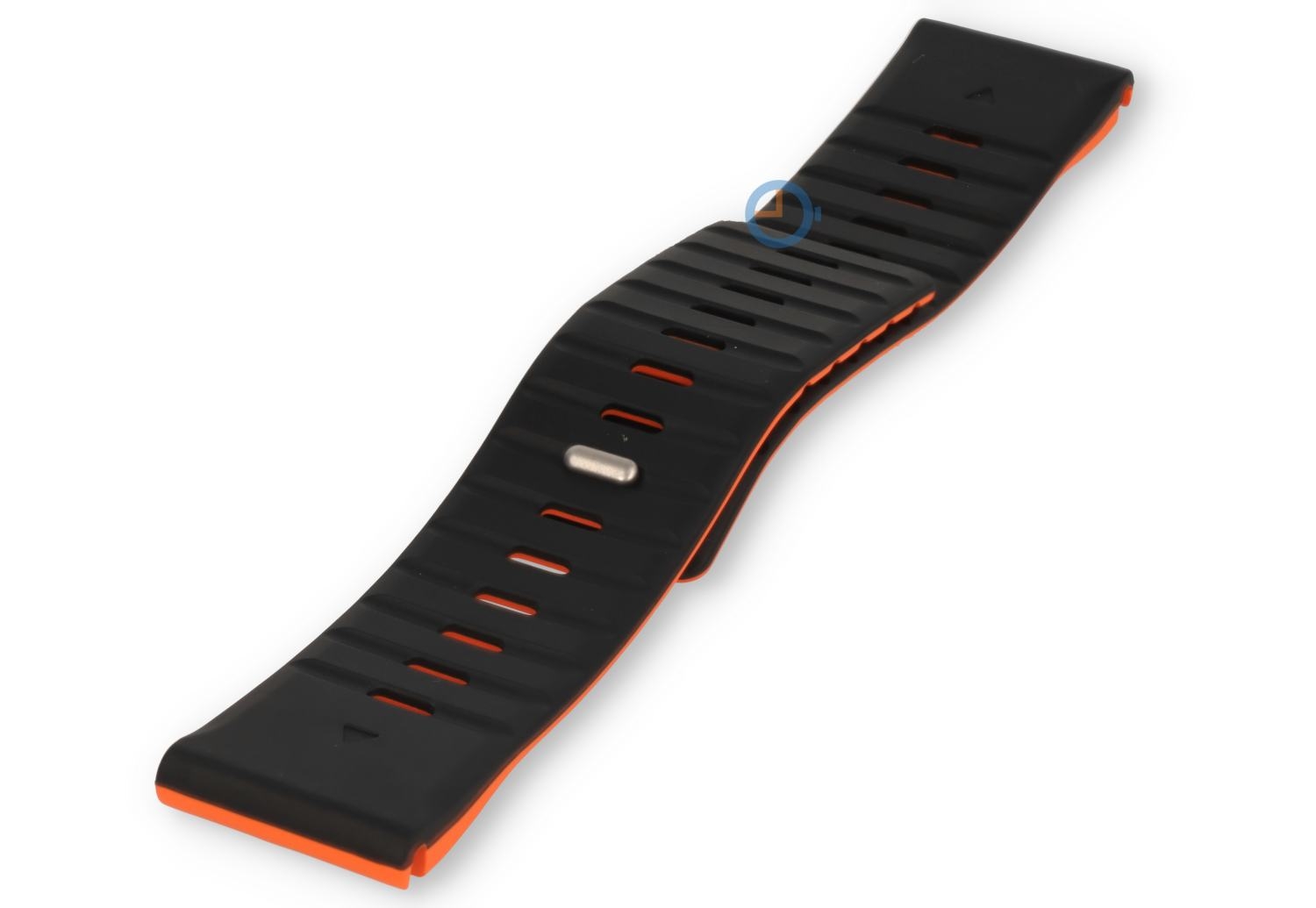 26mm magnetische QuickFit band - zwart oranje