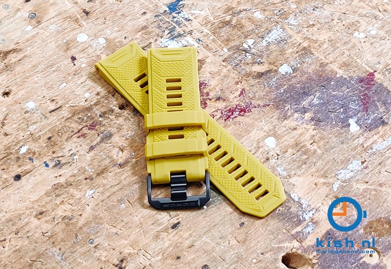 Coros Vertix 2 siliconen horlogeband - Yellow