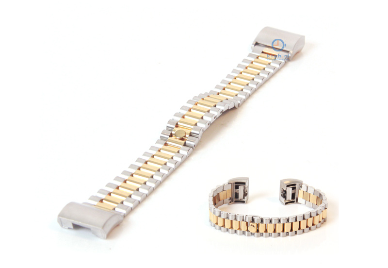 Fitbit Charge 2 horlogeband staal zilver goud