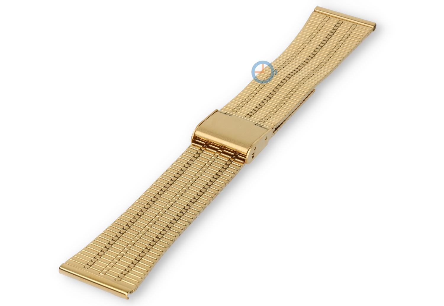 Universeel bandje voor Lorus - 22mm goud - retro