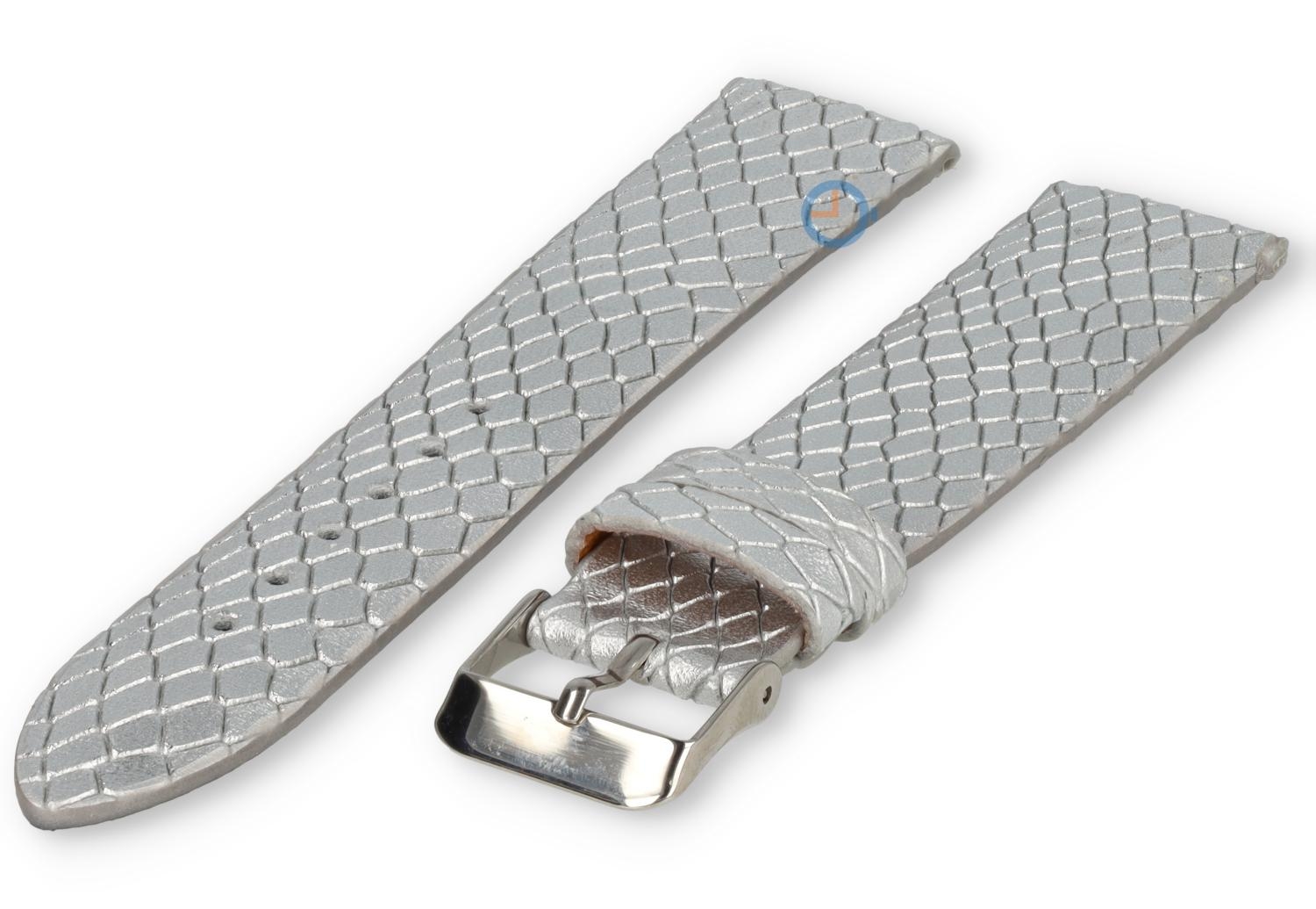 Universeel bandje voor My Jewellery - zilver print - 22mm