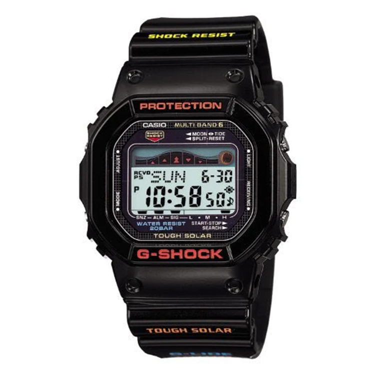 Titanium bezel voor G-Shock GWX-5600 - gunmetal grey