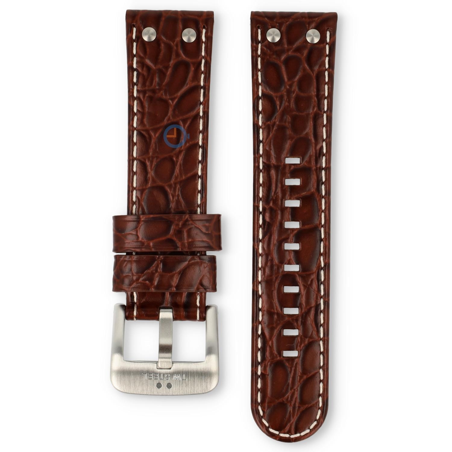 Horlogeband TW Steel VS111 - Bruin