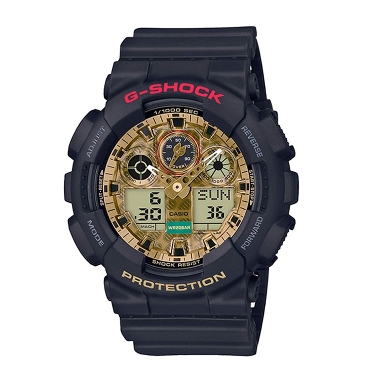 Horlogeband voor G-Shock GA-100TMN-1A