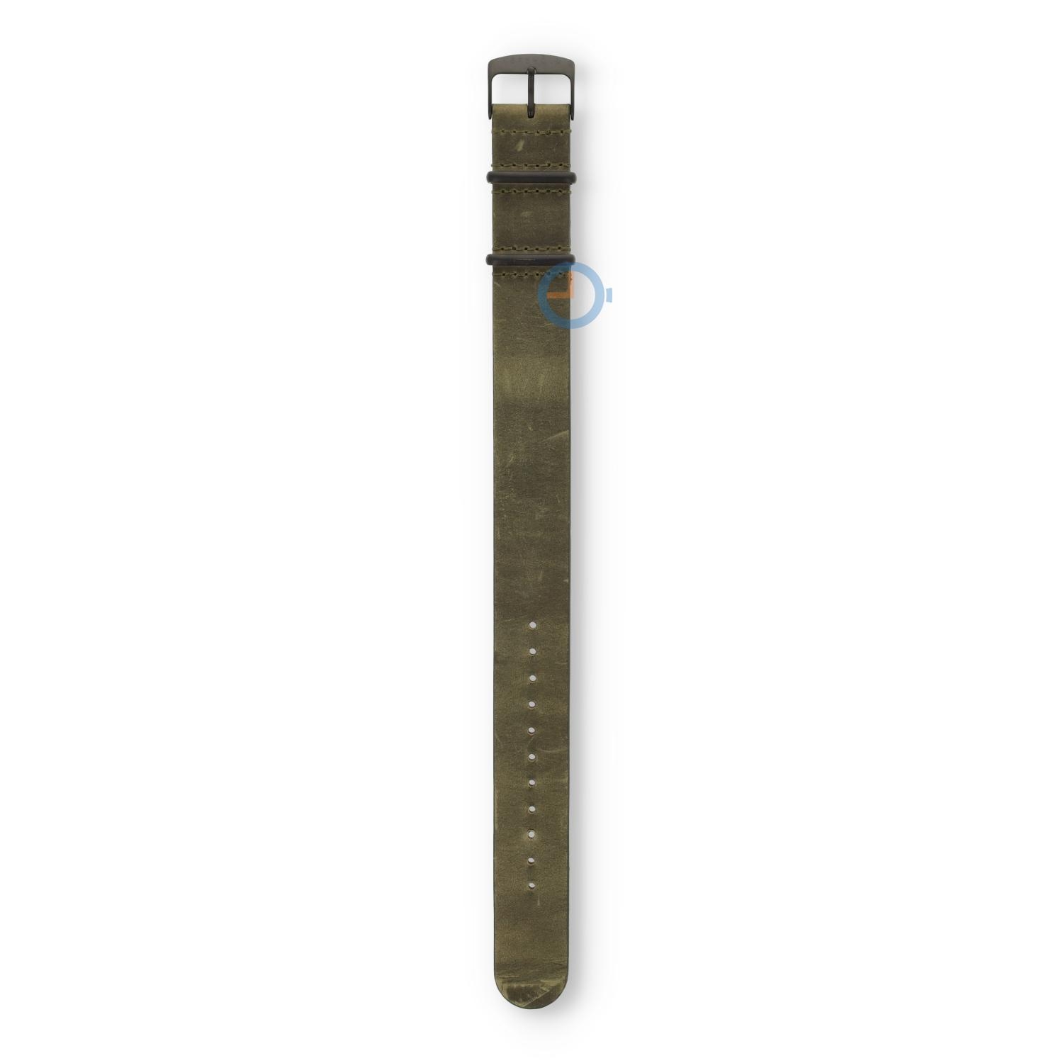 Kerbholz Heinrich Walnut Olive Horlogeband