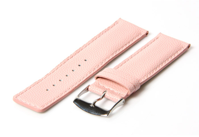 Horlogeband 22mm roze