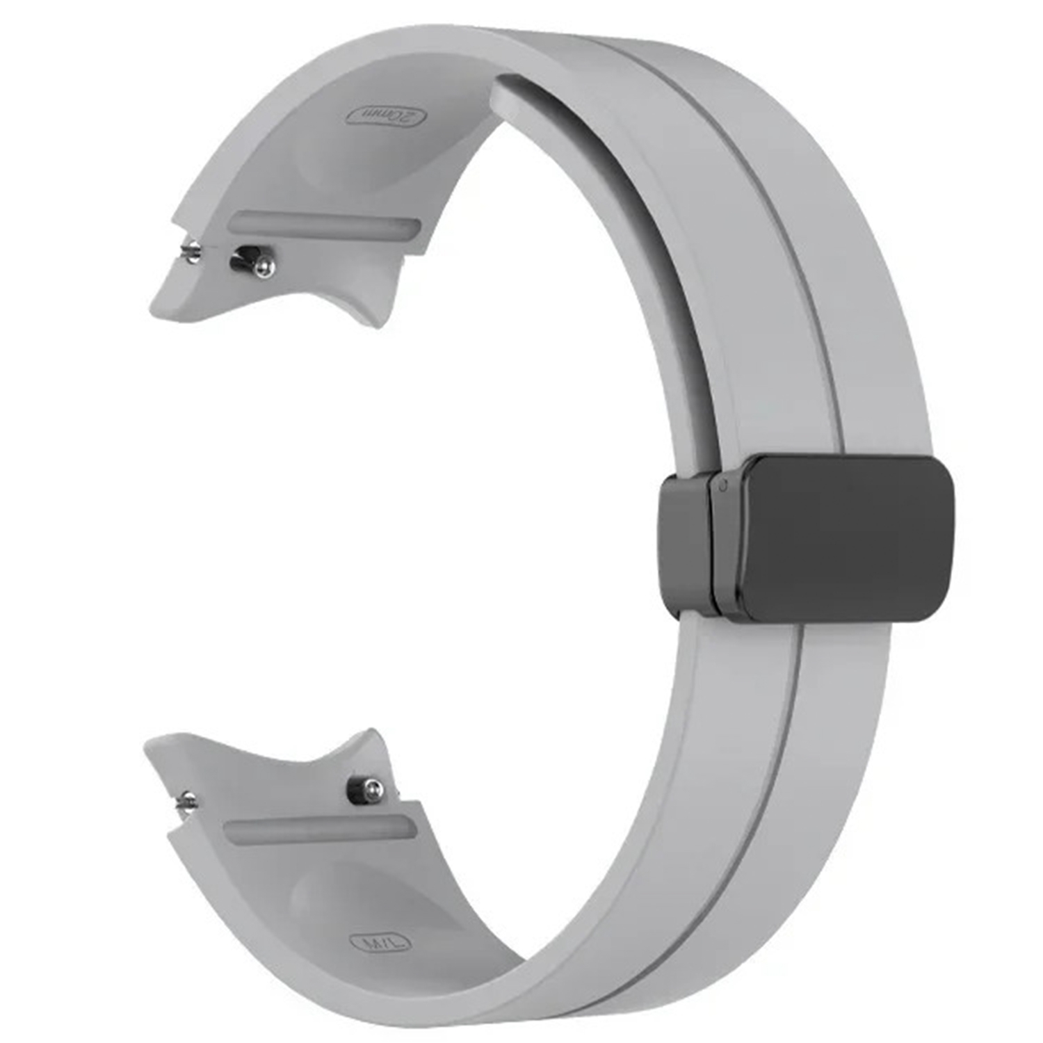Galaxy Watch7 D-Buckle sport band (M/L) - light-grey