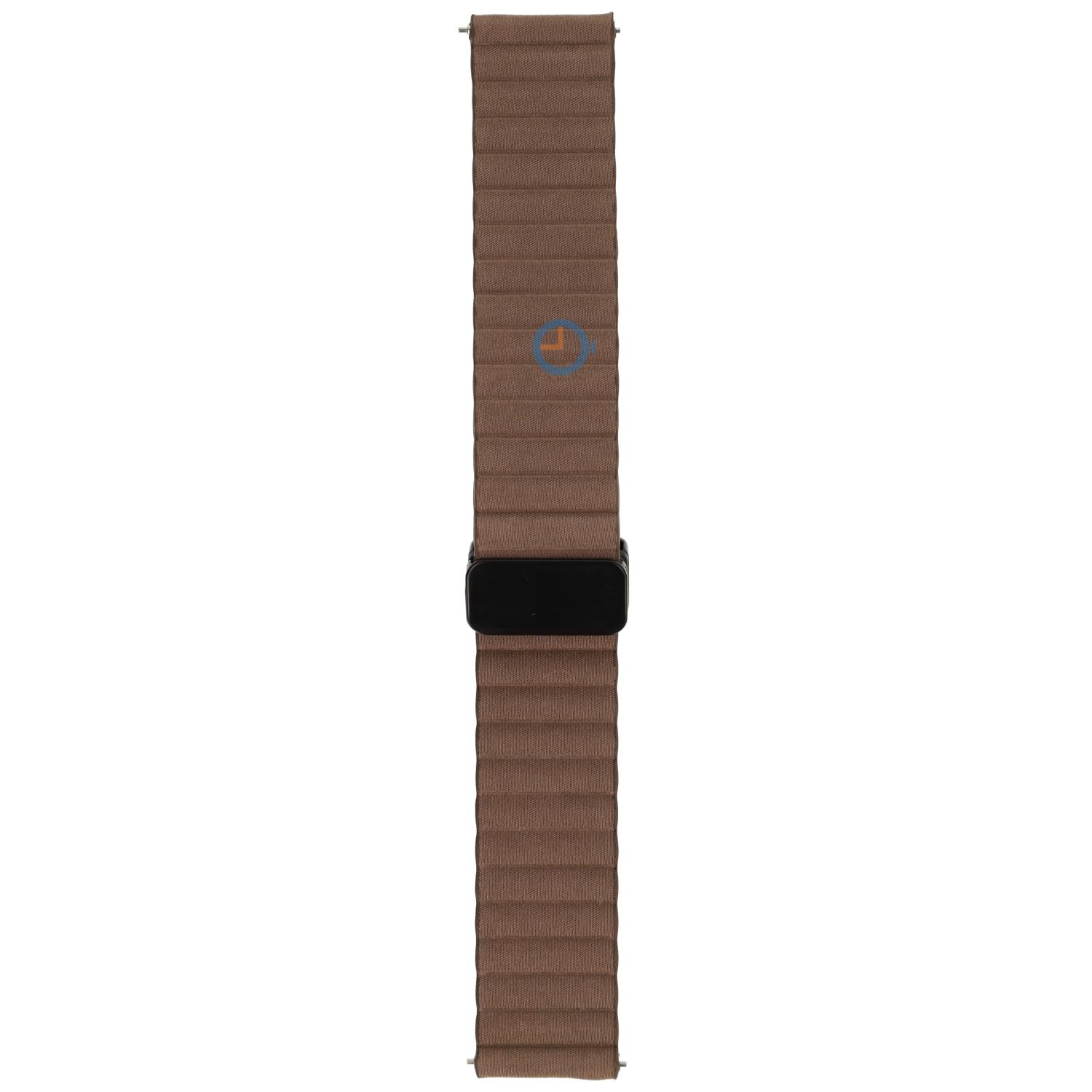 Magnetisch leren bandje - 22mm - taupe