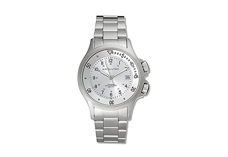 Hamilton horlogeband H77515153 - zilver staal
