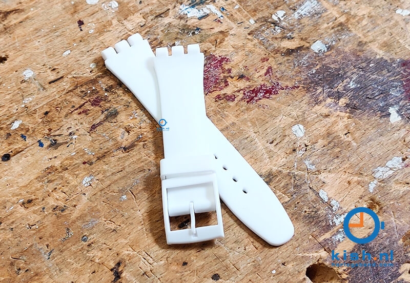 Swatch Scuba Libre horlogeband 21mm wit