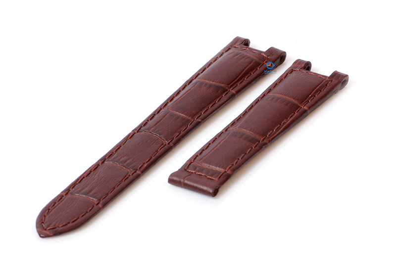 Horlogeband Cartier Versailles 16mm bruin