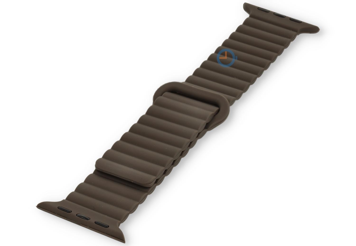 Magnetisch bandje Apple Watch 45mm - bruin