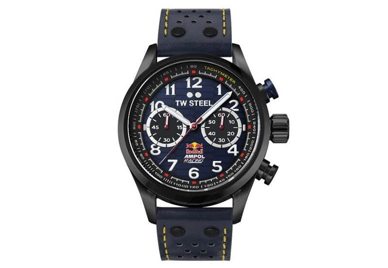 Horlogeband TW Steel VS94 - Zwart