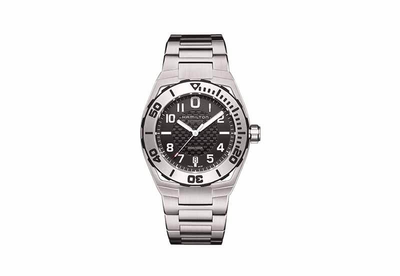 Hamilton horlogeband H78615135 - zilver staal