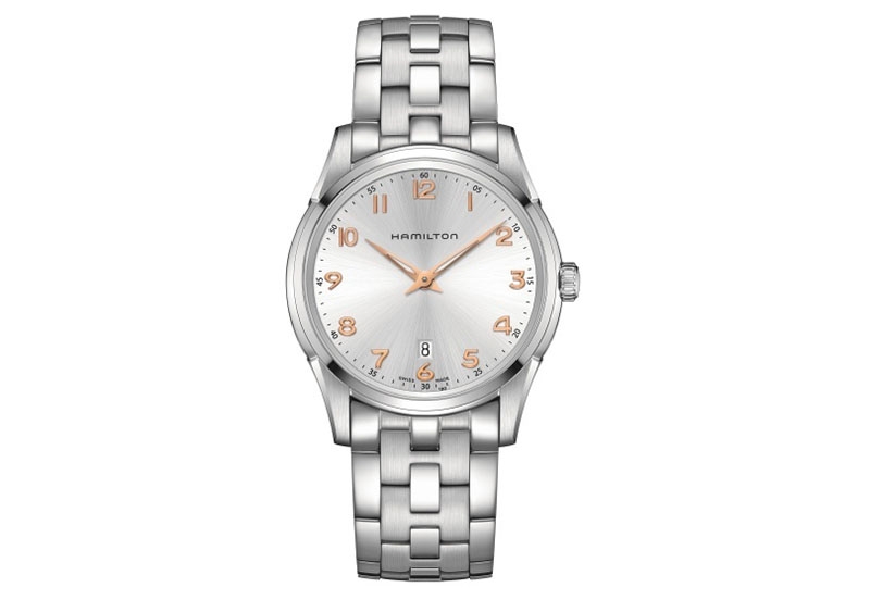 Hamilton horlogeband H38511113 - zilver staal