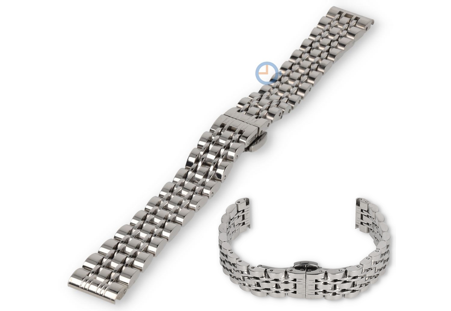 14mm Rolex Jubilee horlogeband - zilver staal