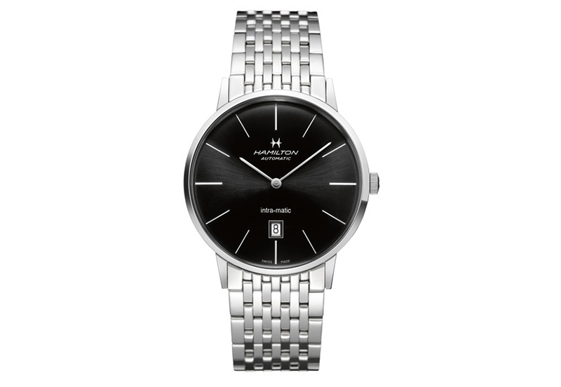 Hamilton horlogeband H38755131 - zilver staal