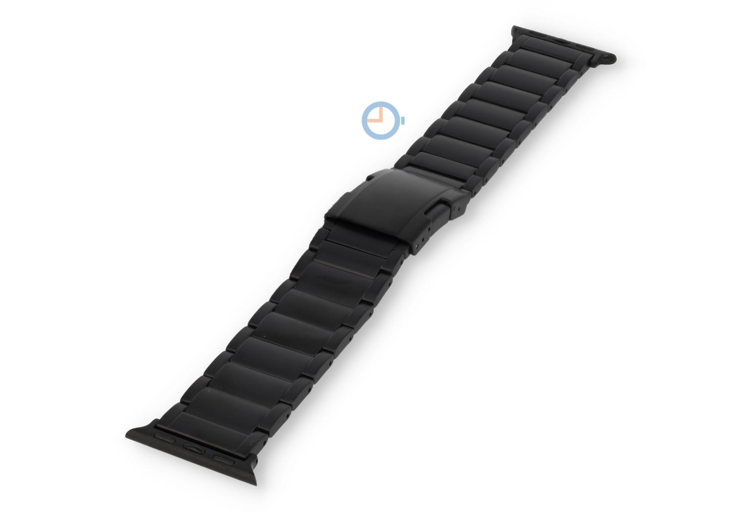 Apple watch bandje titanium zwart - 41 mm