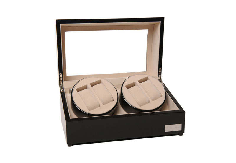 Gisoni Watchwinder Figari 4 Zwart