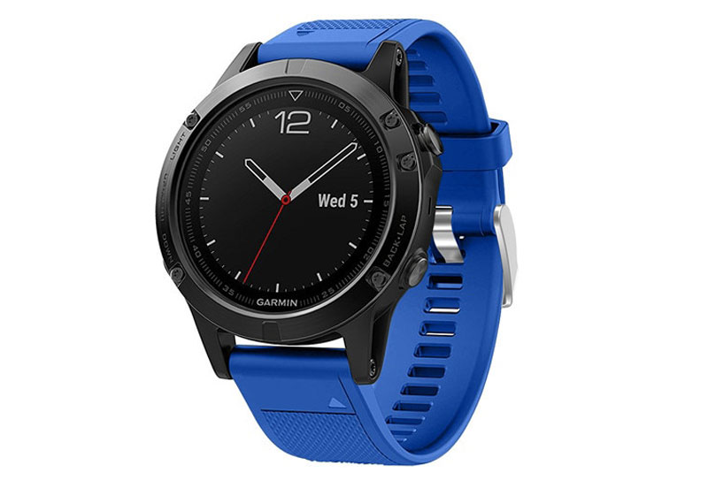 Garmin Fenix 5 horlogeband royal blauw