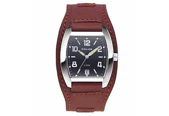 Police horlogeband P-Matrix P10104M-02 bruin