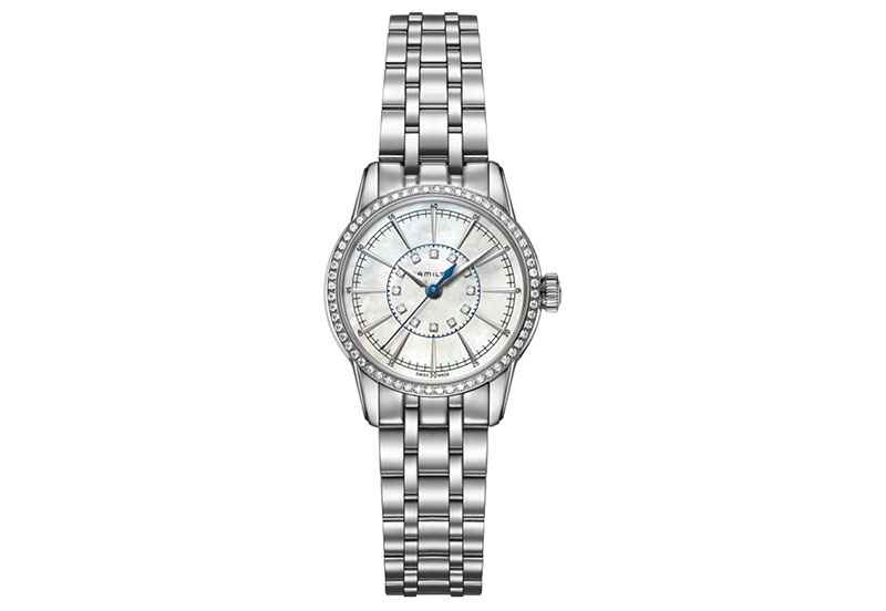 Hamilton horlogeband H40391191 - zilver staal