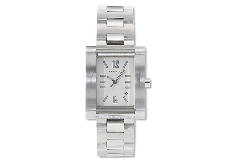 Hamilton horlogeband H17311125 - zilver staal