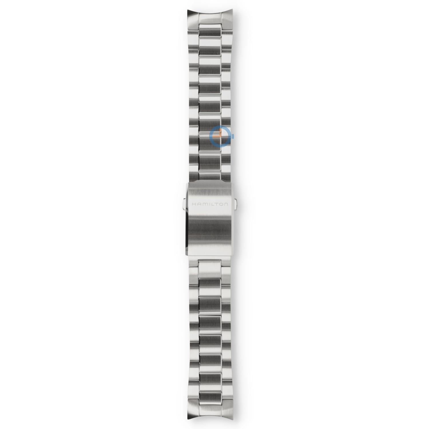 Hamilton horlogeband H77726151 - zilver staal