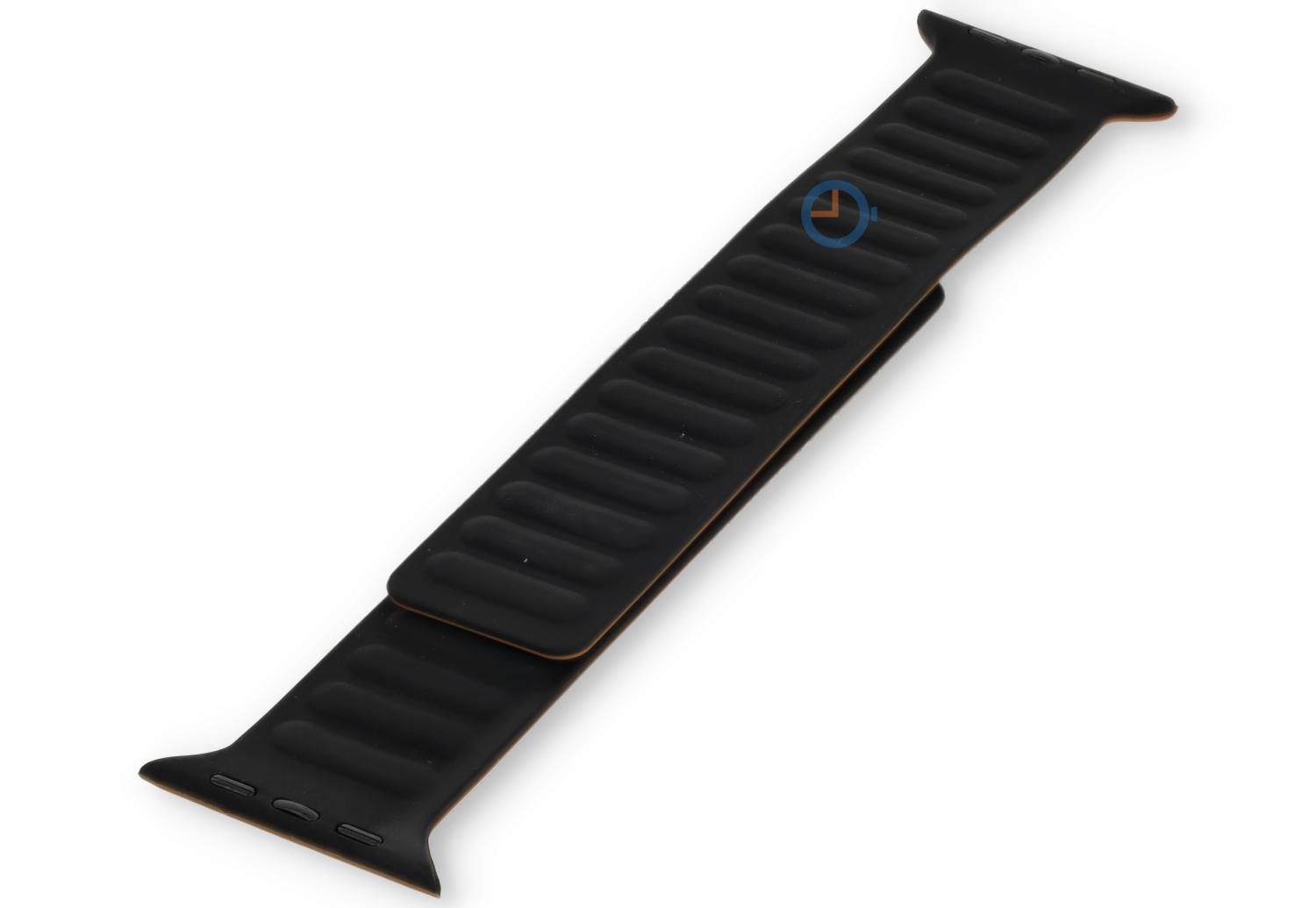 Sterke magneet band Apple Watch 45mm - zwart