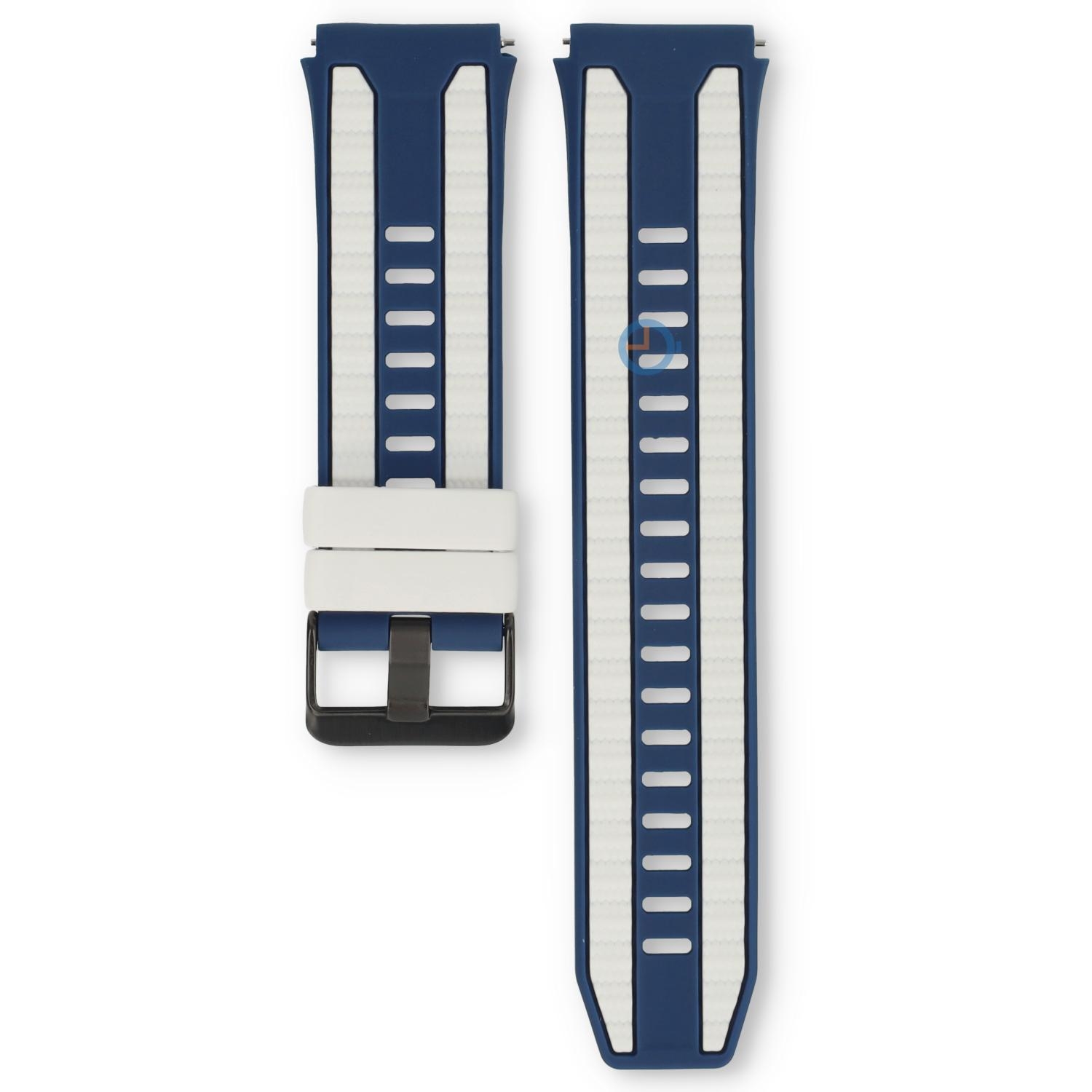 Huawei Ultimate 2 horlogeband - blauw/wit