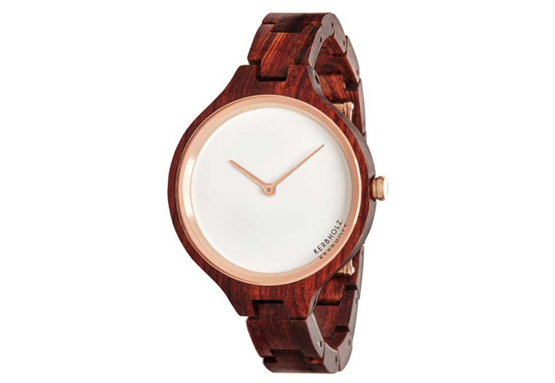 Kerbholz Hinze horlogeband Rosewood