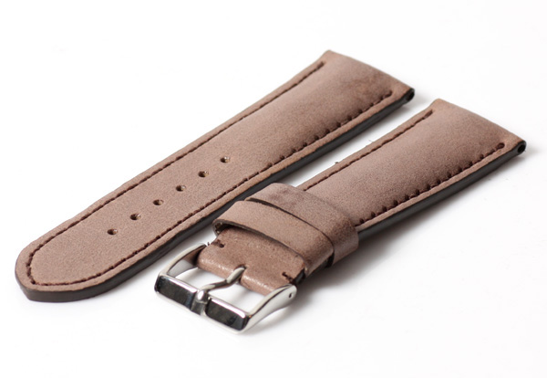 Horlogeband 22mm Bruin